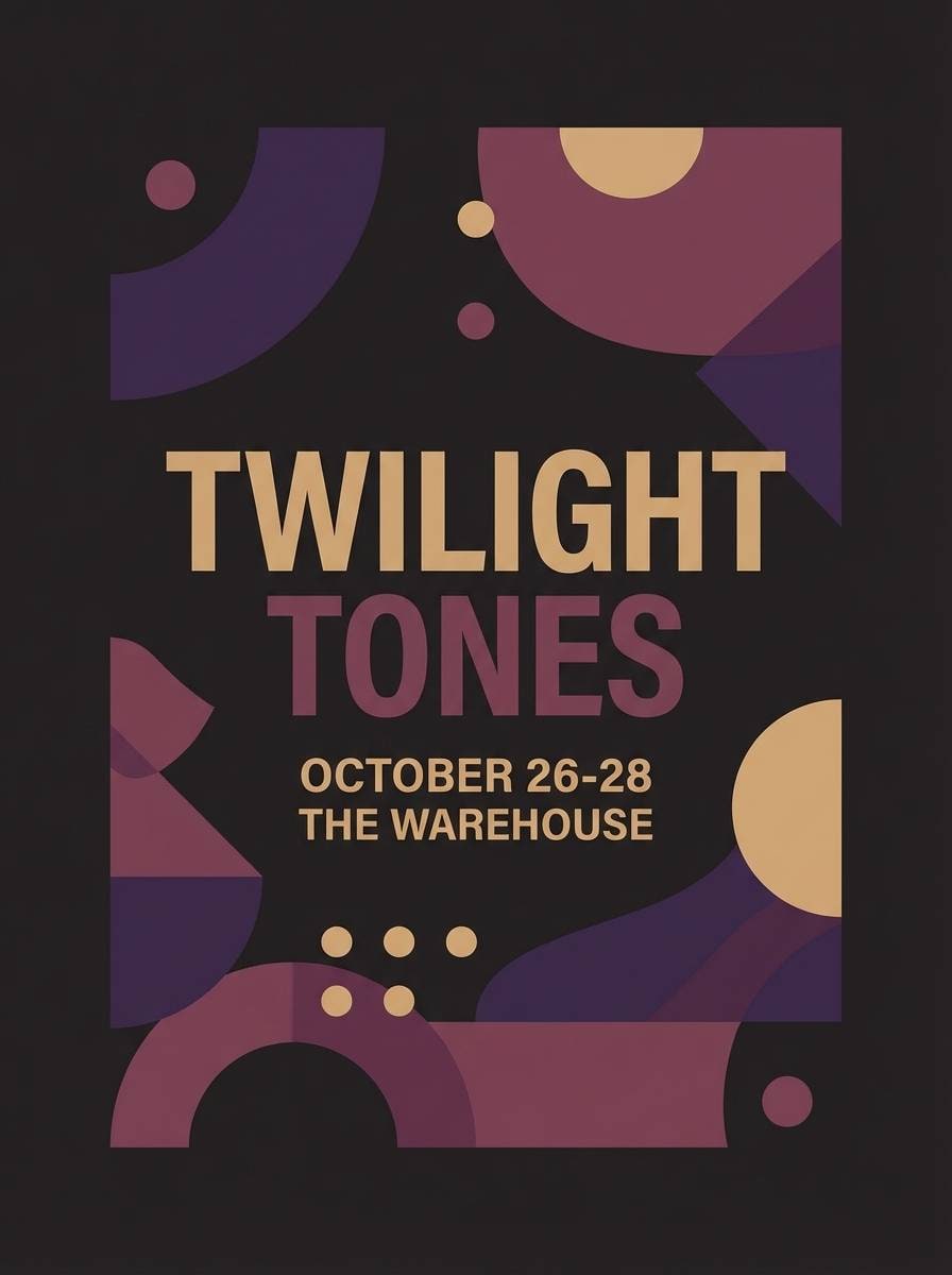 music poster typography