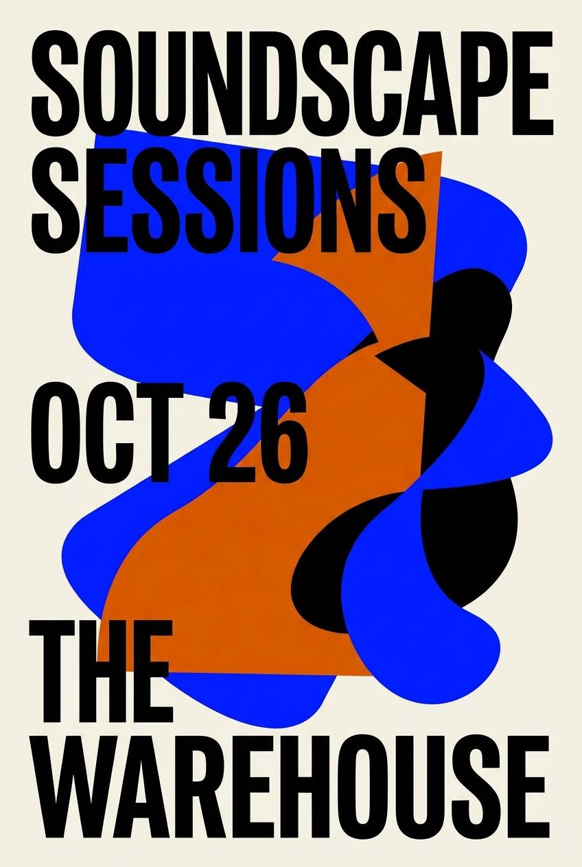 music promo poster design