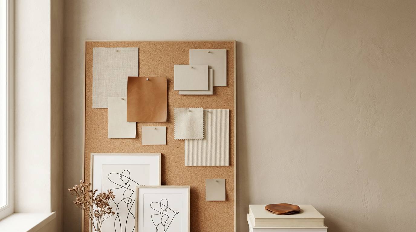 warm neutral living room