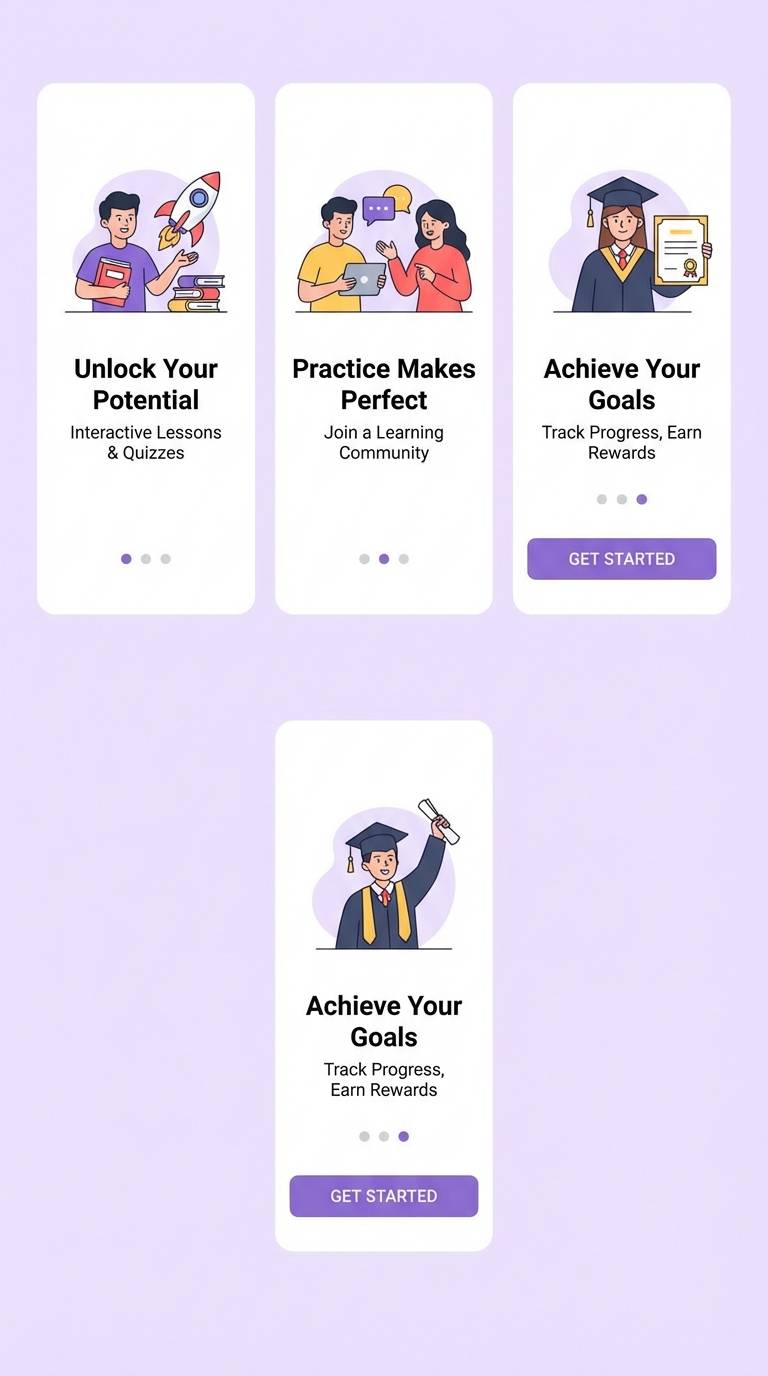 onboarding ui screens