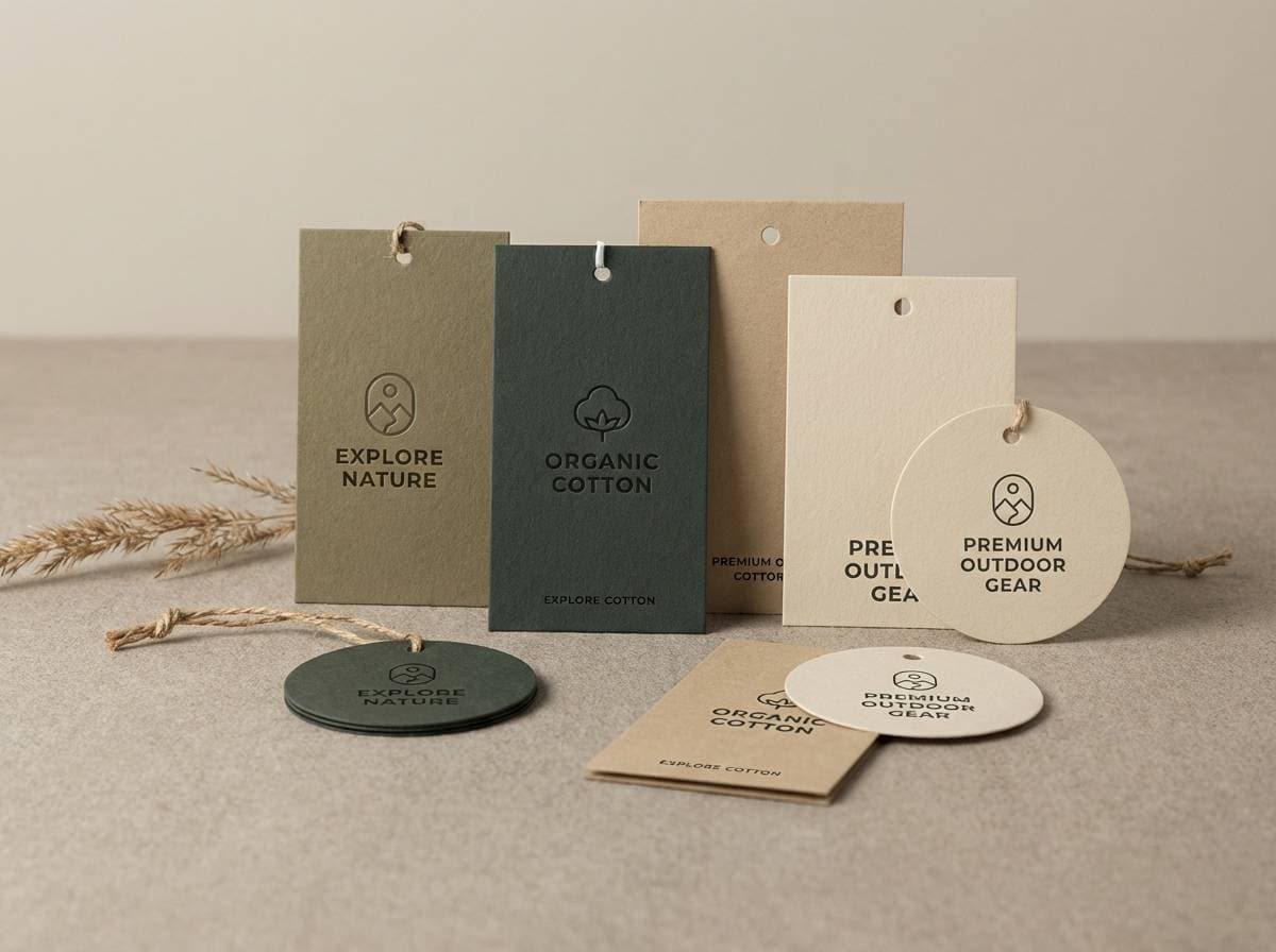 outdoor hangtag branding mockup
