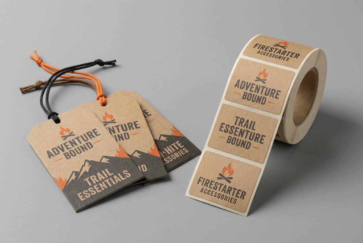 outdoor hangtag design