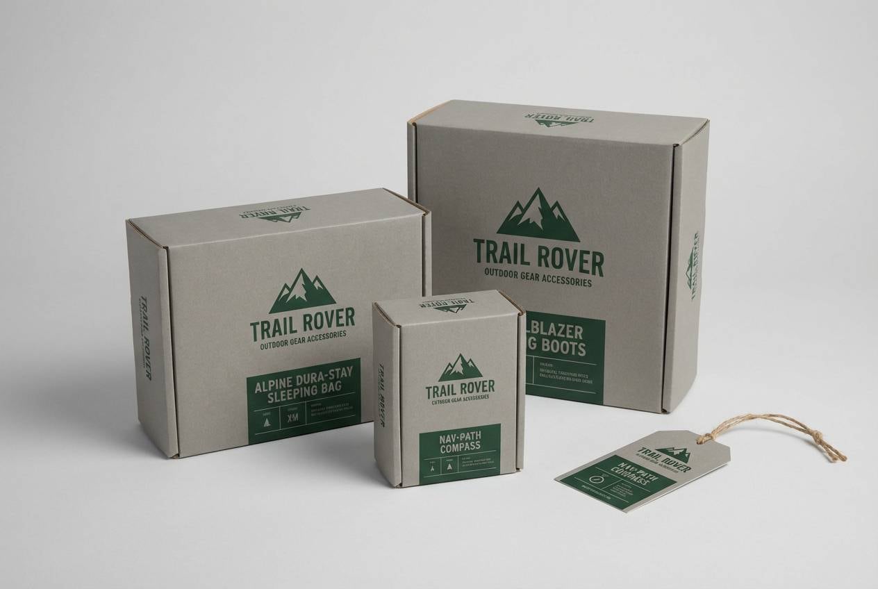 outdoor packaging mockup