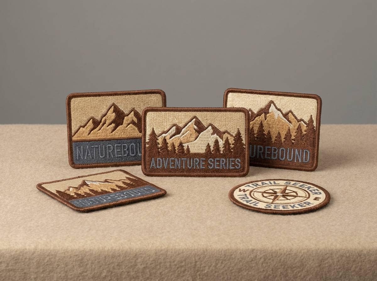 tan outdoor patch designs