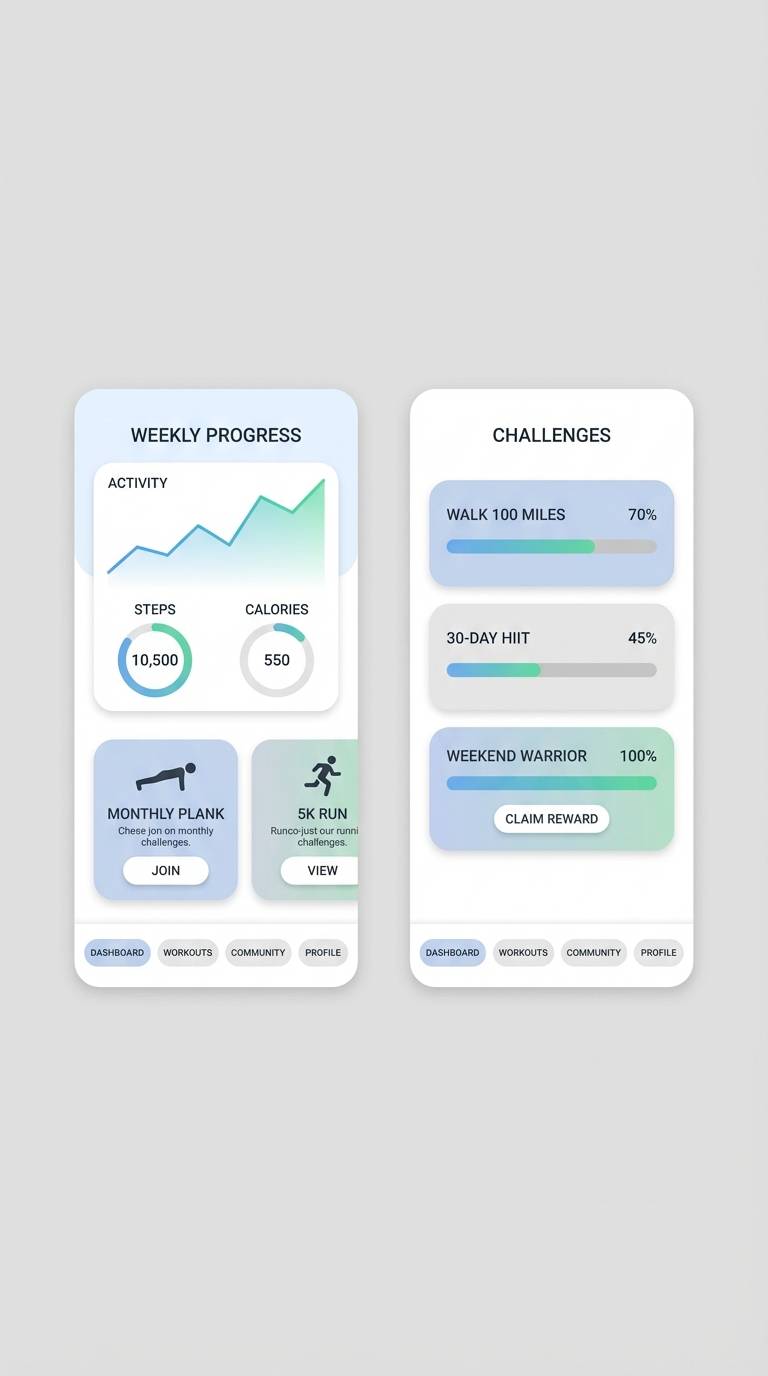 pineapple tide fitness ui