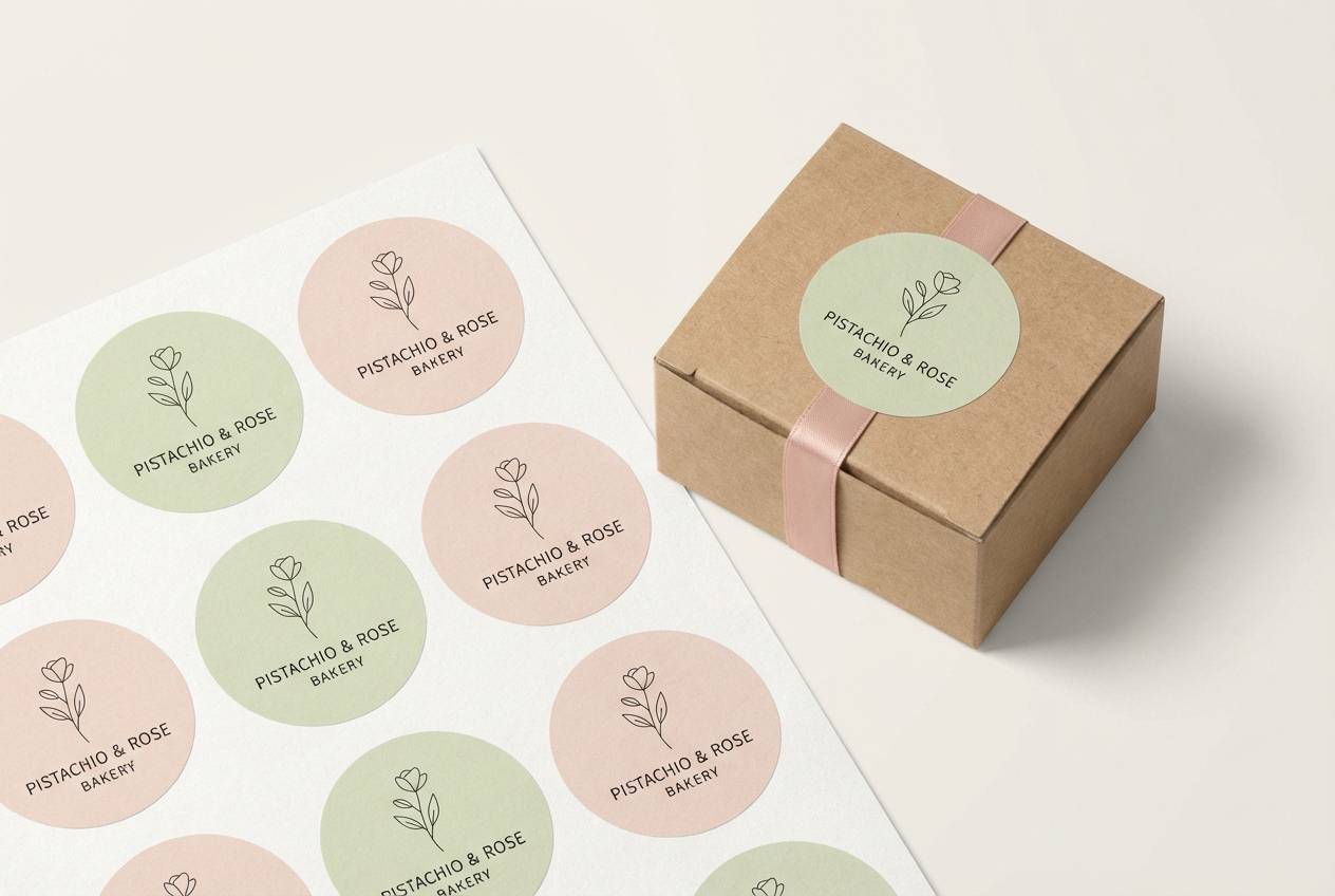 pistachio gelato stickers