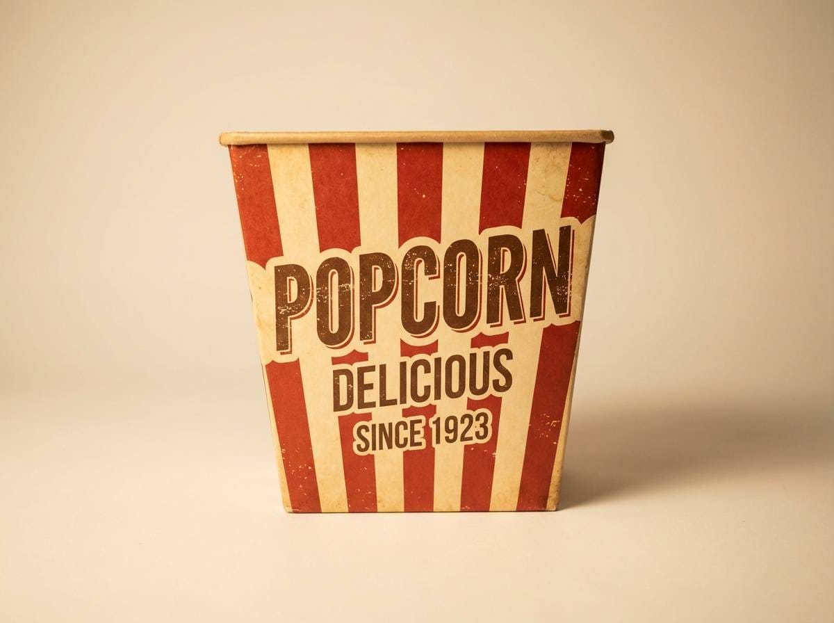 popcorn box packaging