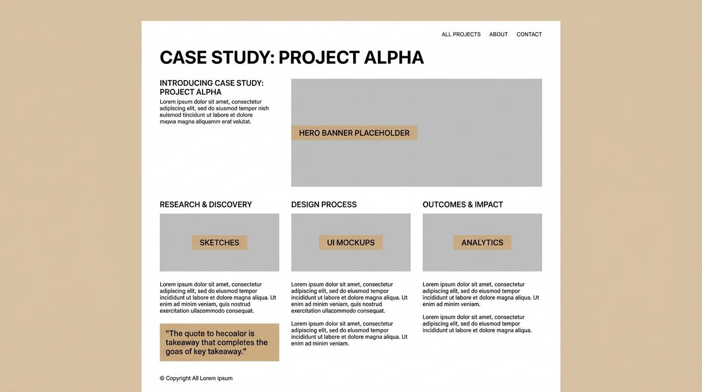 beige black case study