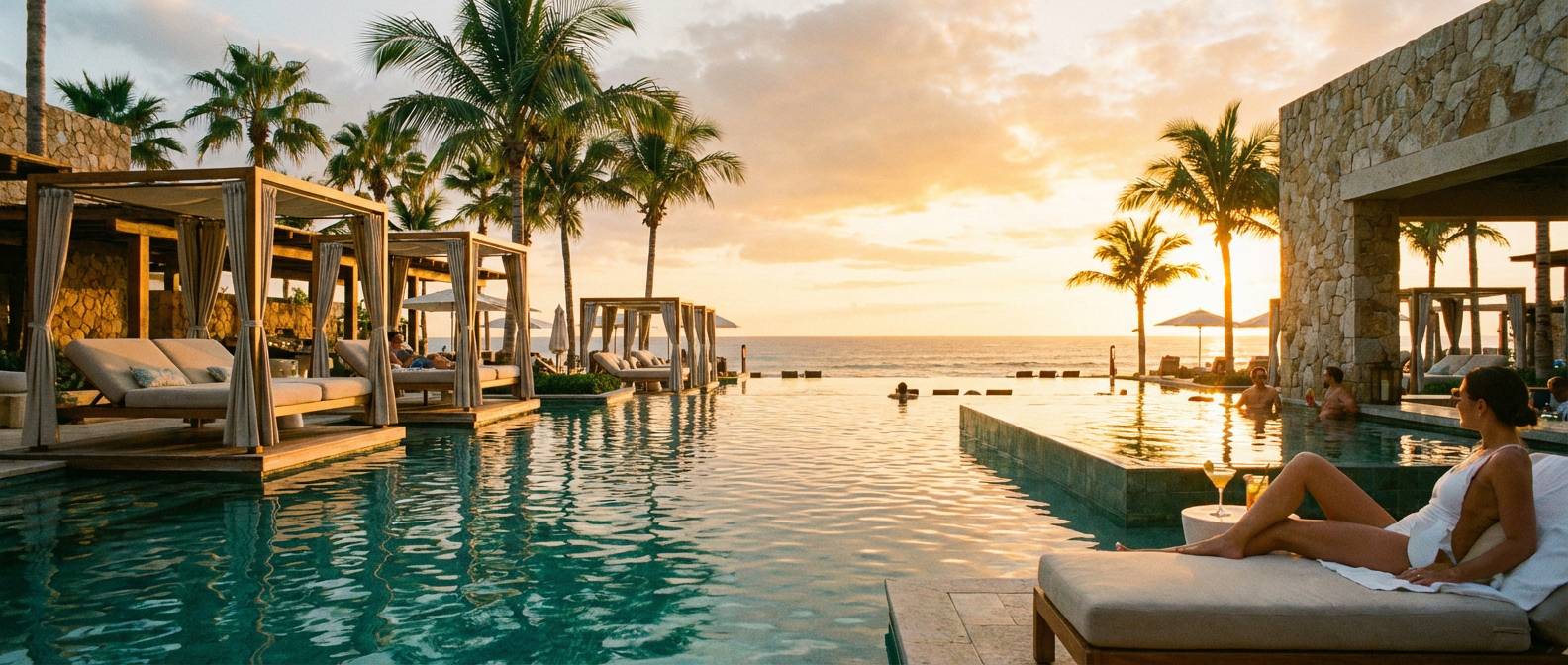 tropical resort hero