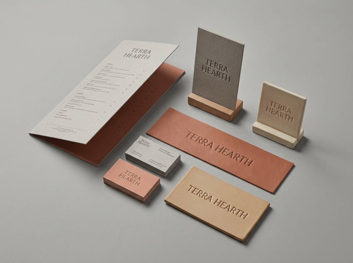 restaurant branding mockups