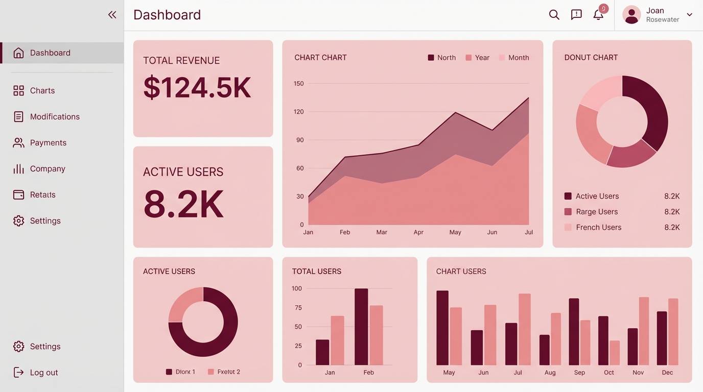 rose dashboard ui
