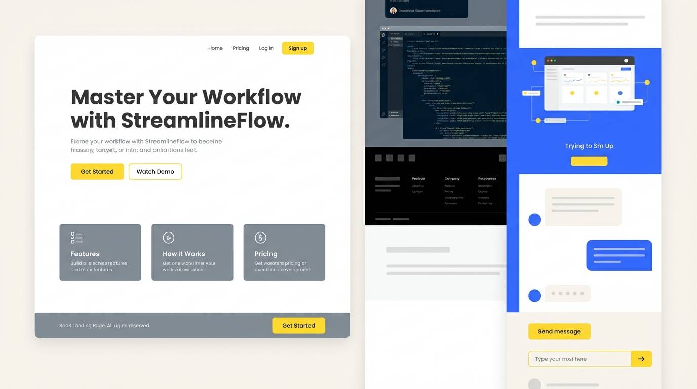saas landing canary cta