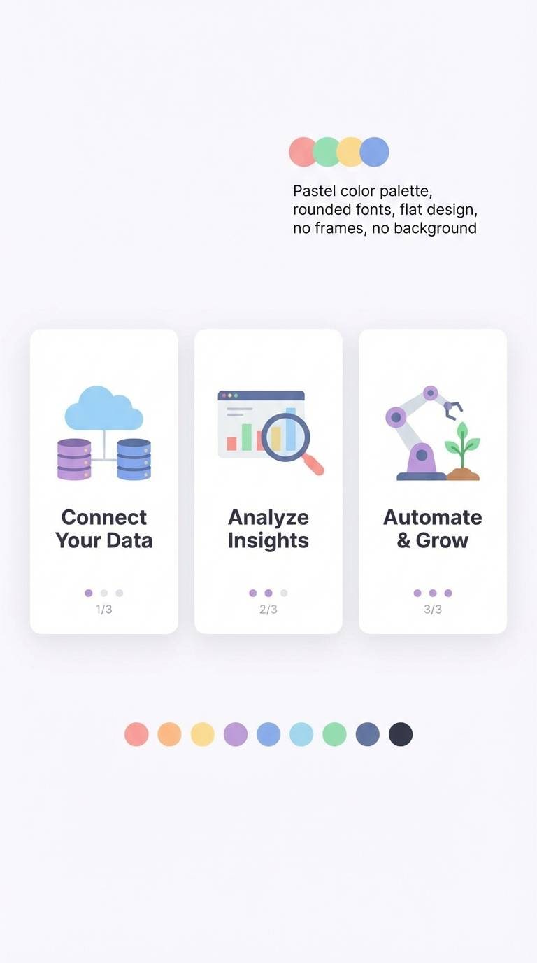 saas onboarding green blue