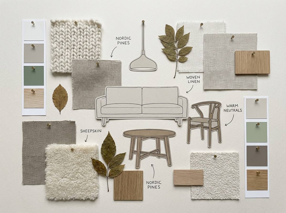 scandi moodboard