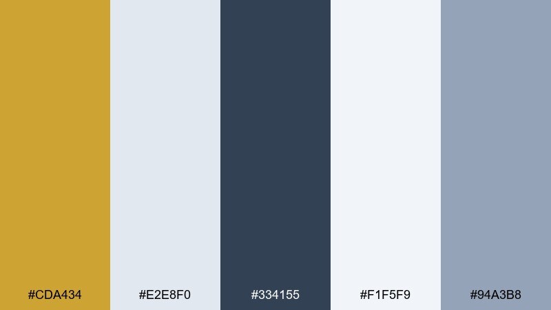 silver lining studio color palette with hex codes