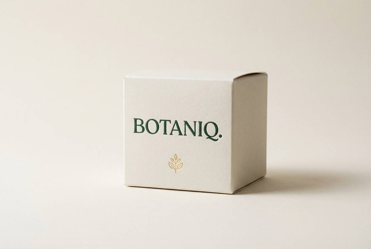 premium skincare packaging shot