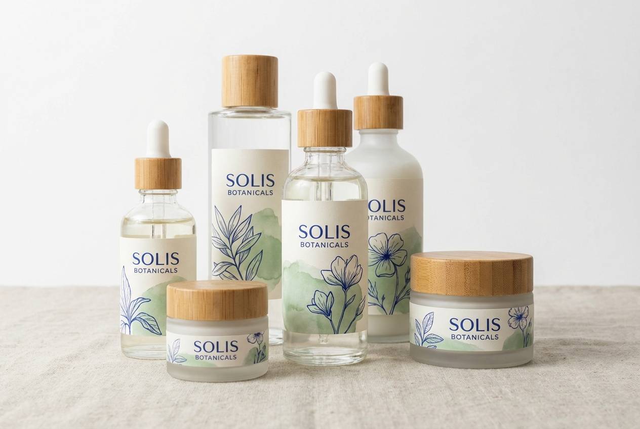 skincare packaging studio