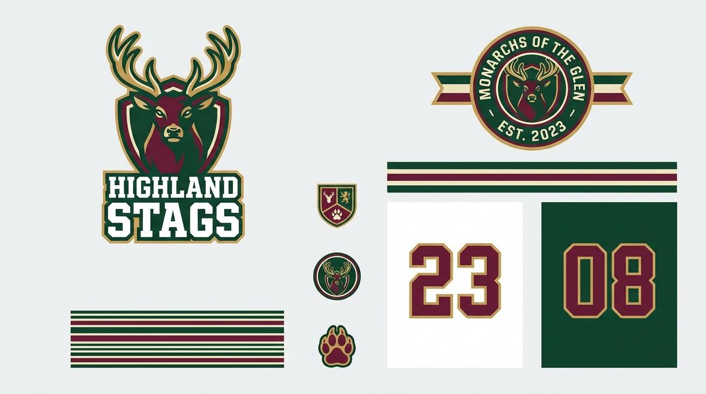 sports branding board