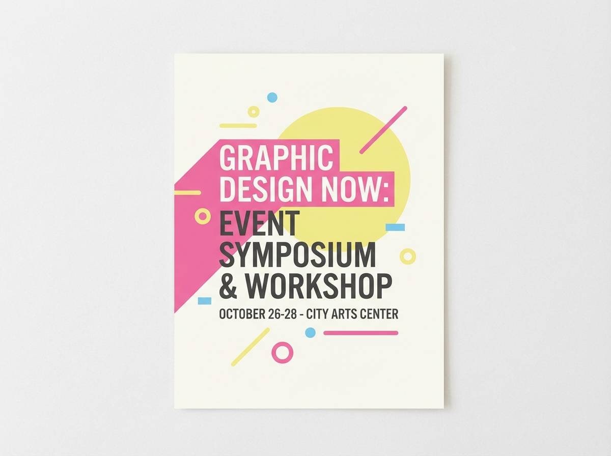 spring event flyer design