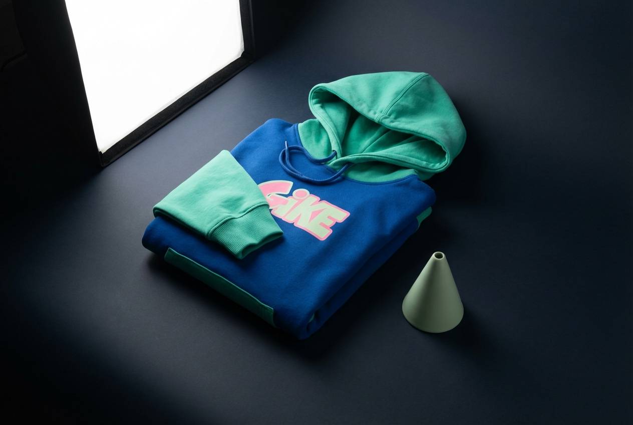 hoodie product ad studio