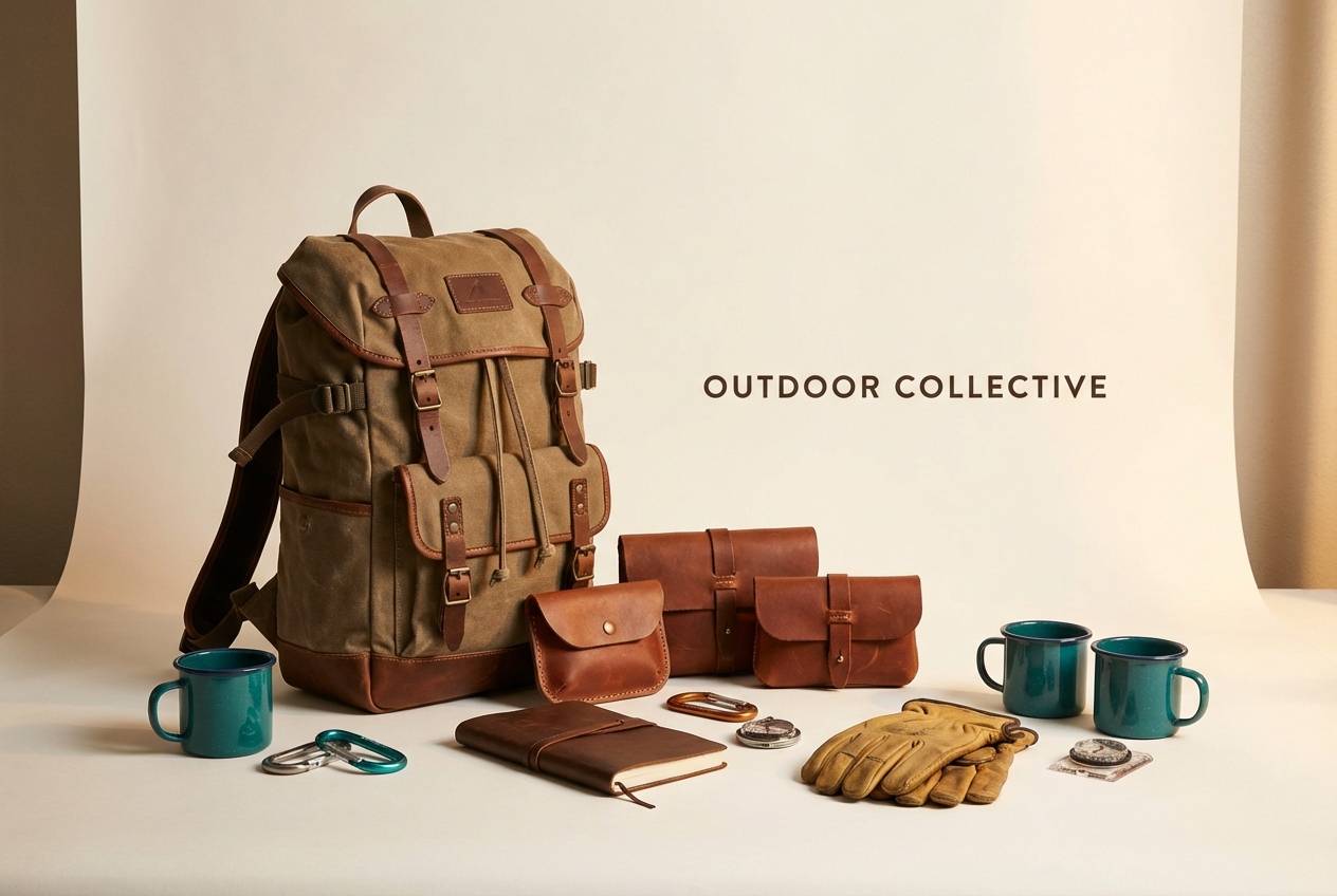 outdoor gear ad concept