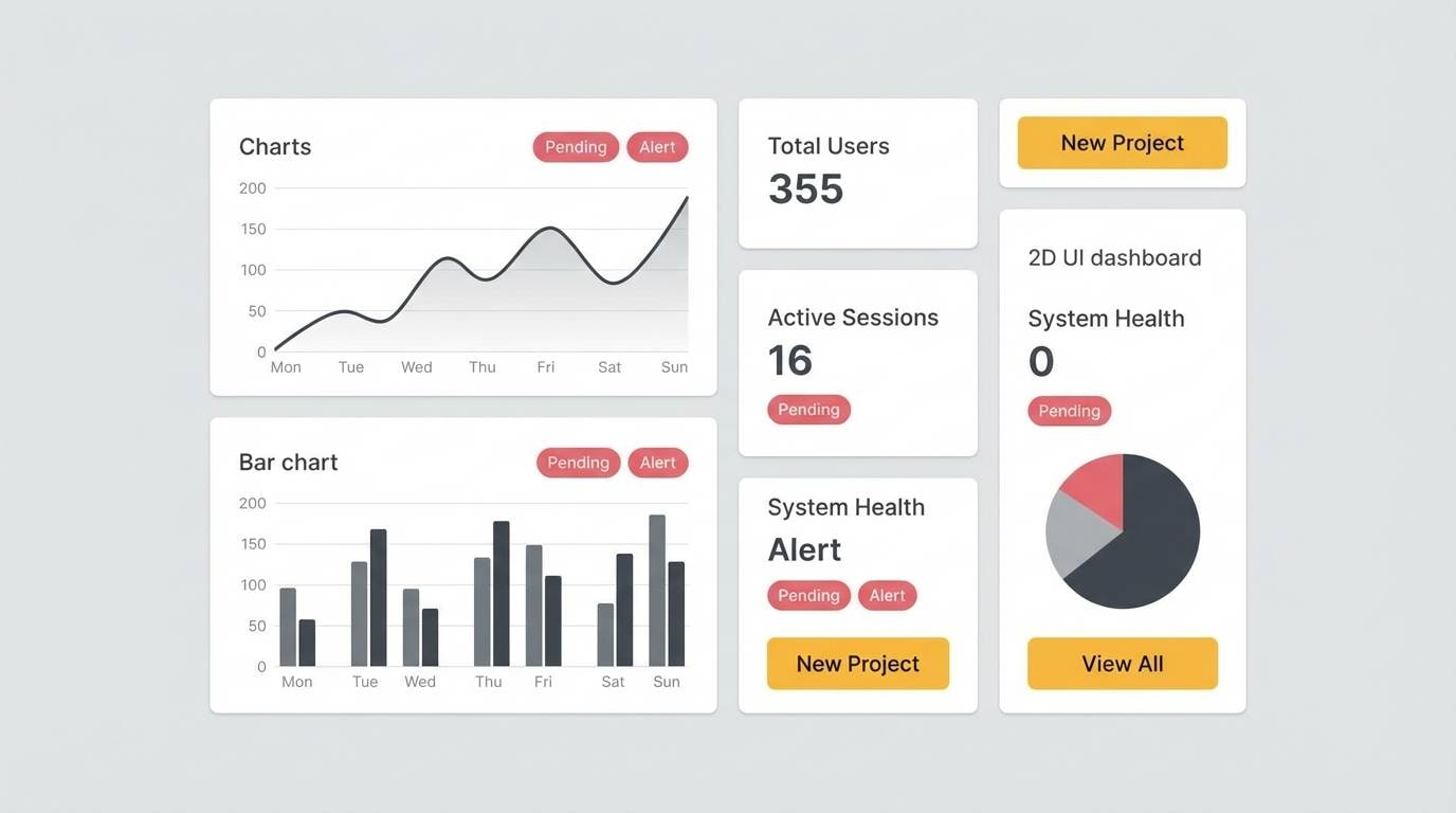 ui dashboard mockup