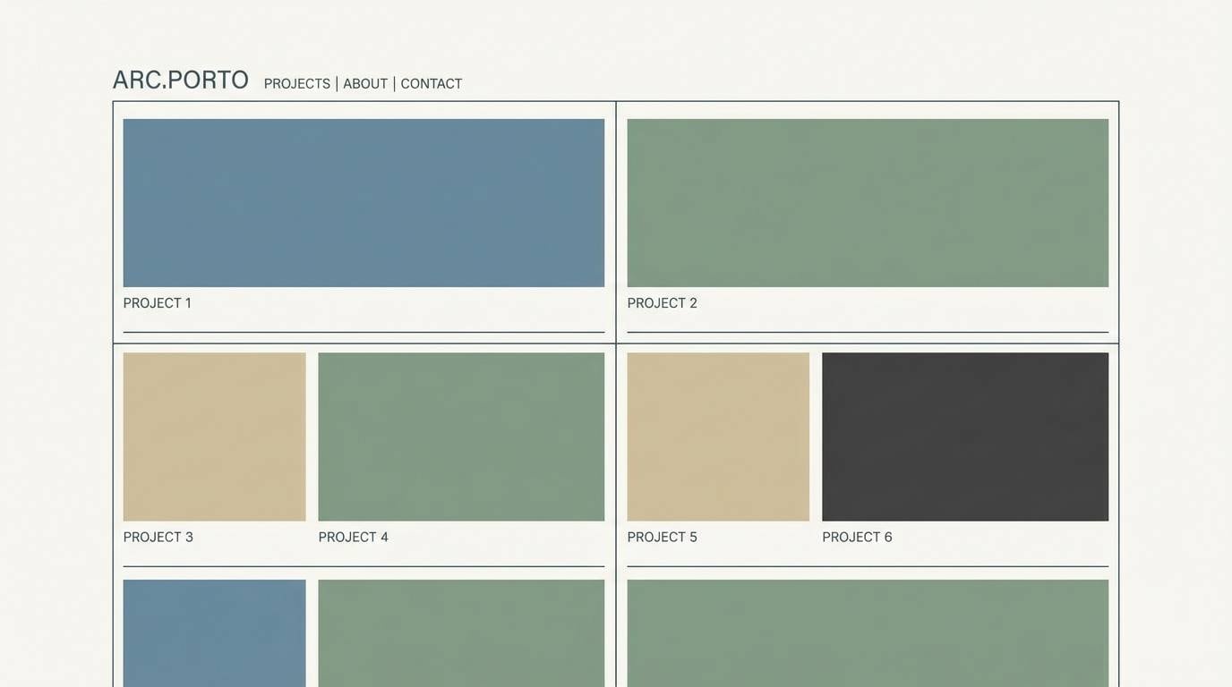 urban blueprint portfolio website