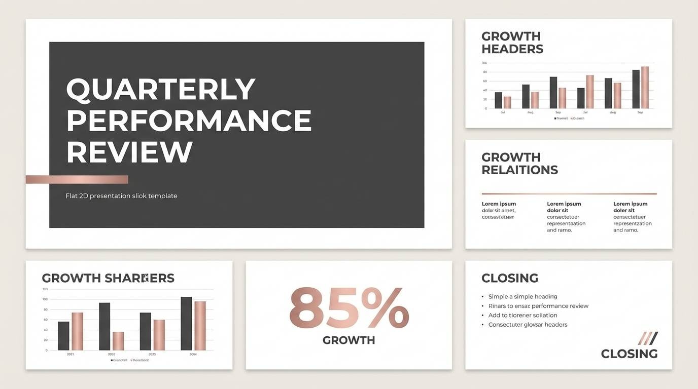 report slide with highlighted metric