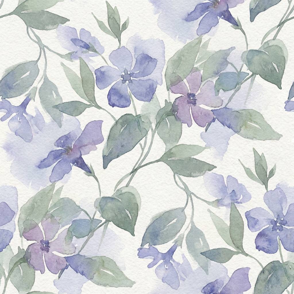 watercolor floral pattern