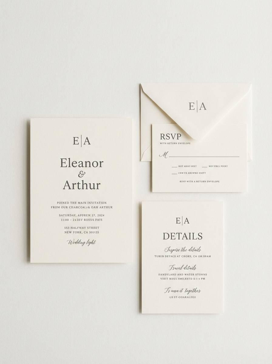 wedding invitation card design