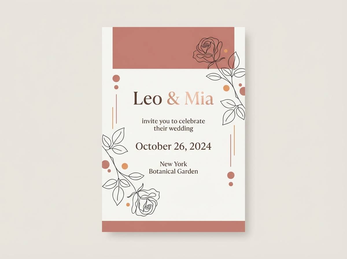 wedding invitation card