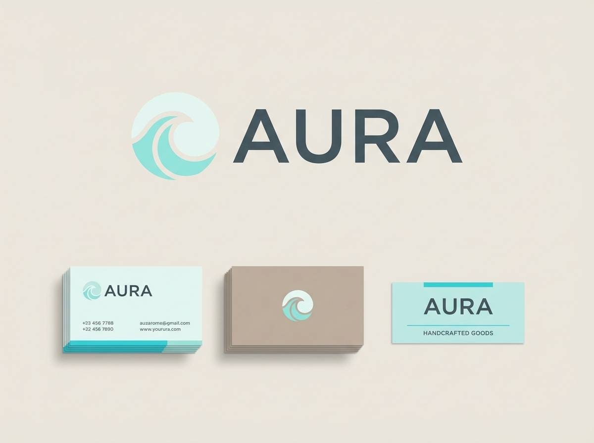 wellness brand identity set