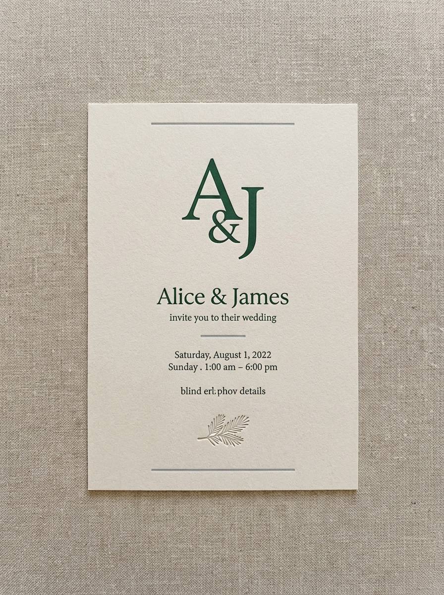 winter invitation design