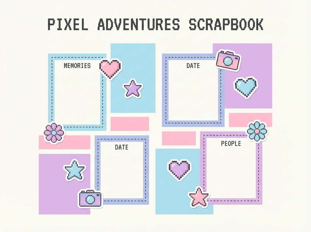 scrapbook page template