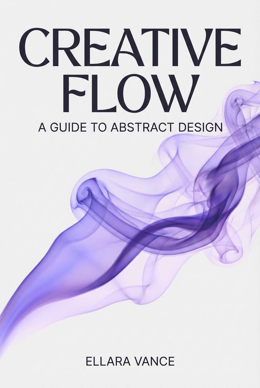 violet modern book cover