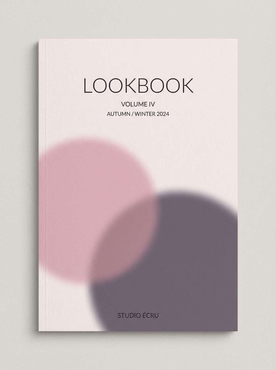 fashion lookbook cover layout