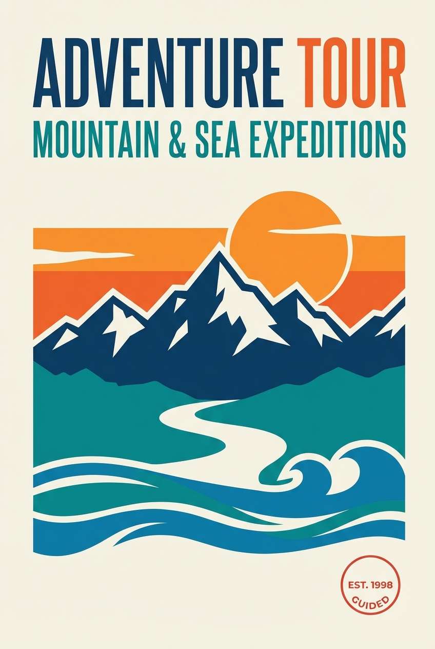 adventure tour poster