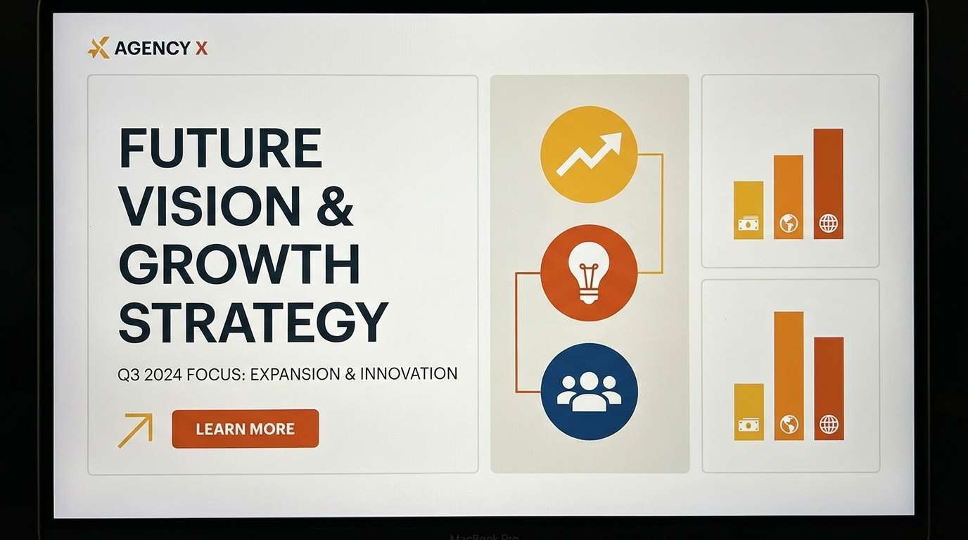 agency pitch deck slide