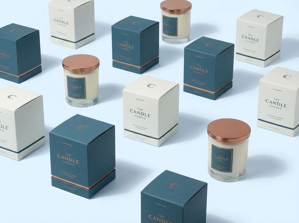 premium candle packaging