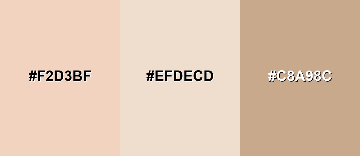 analogous color for almond-color