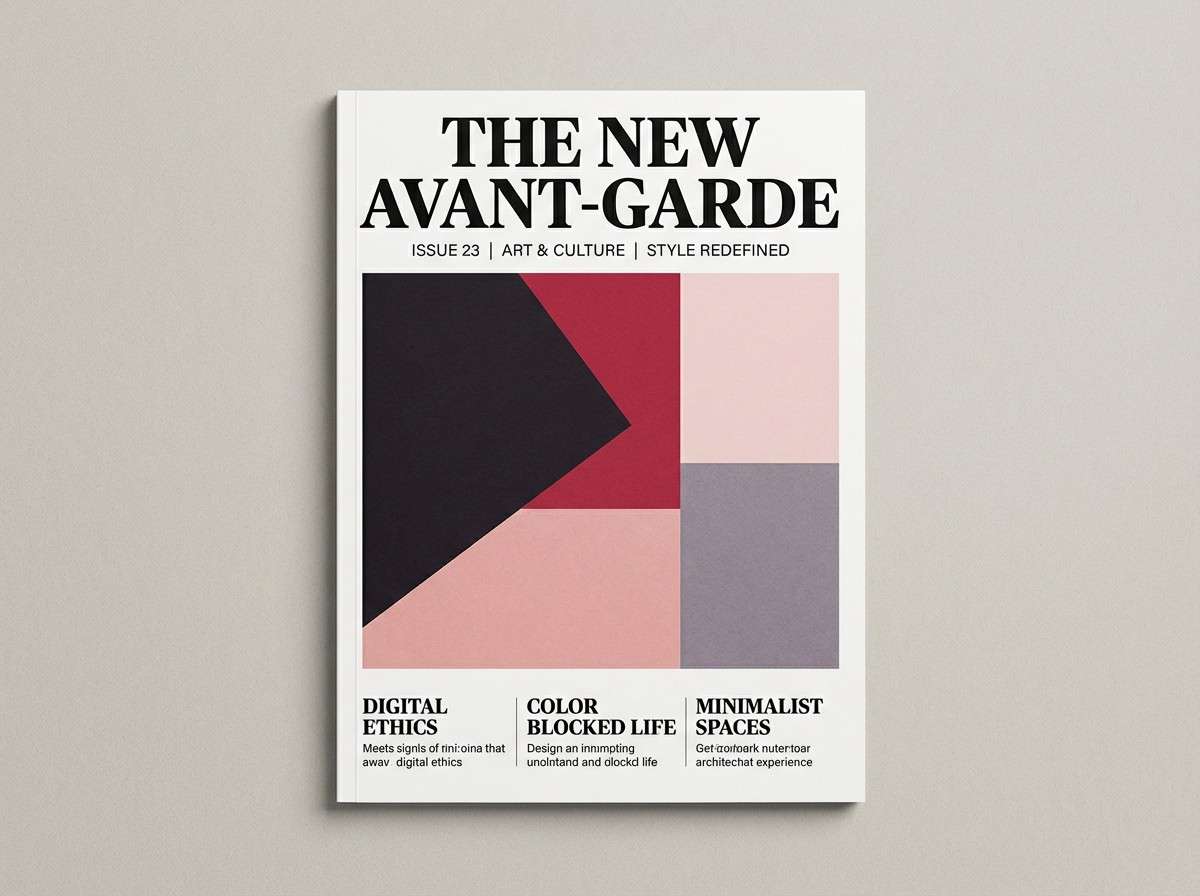 velvet editorial cover layout