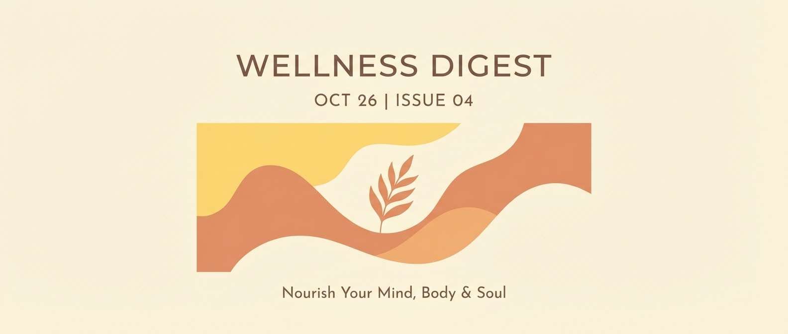 wellness newsletter header