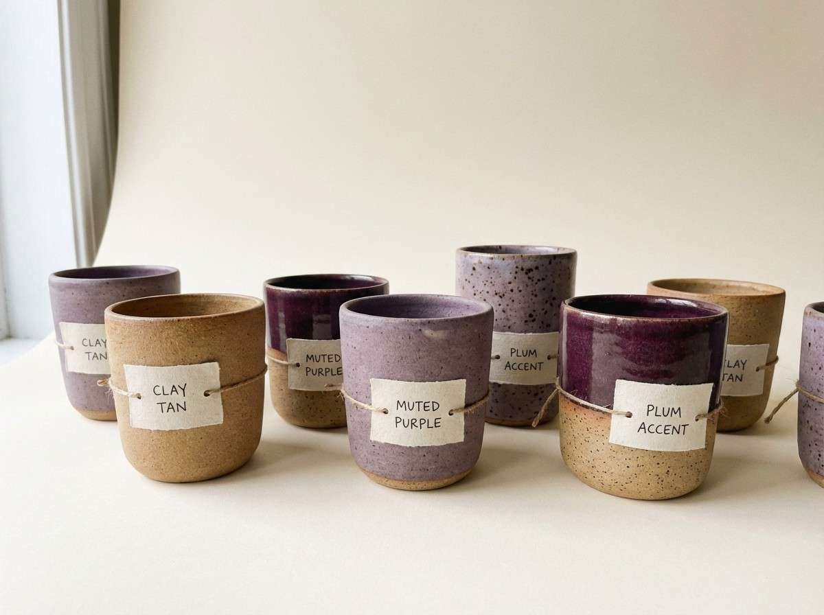 handmade ceramics shot