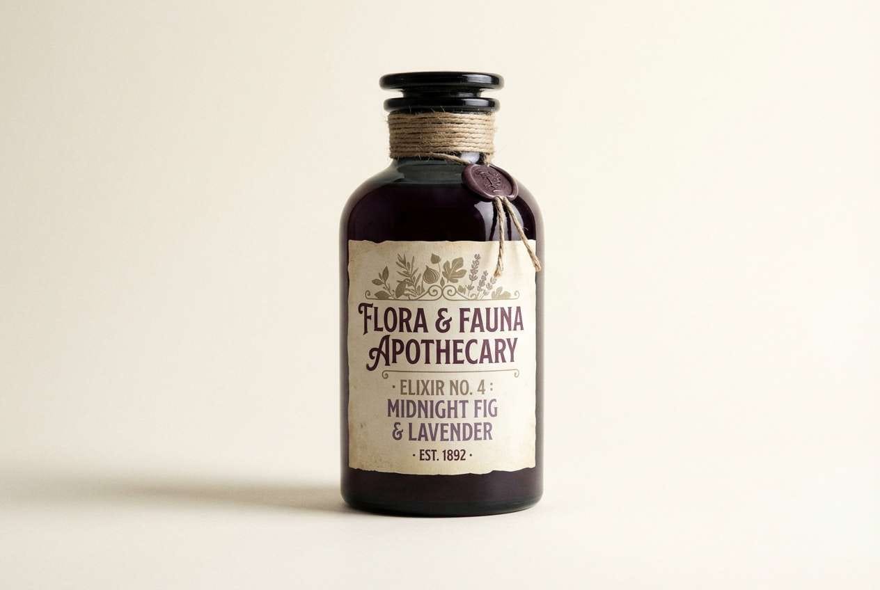 apothecary packaging shot
