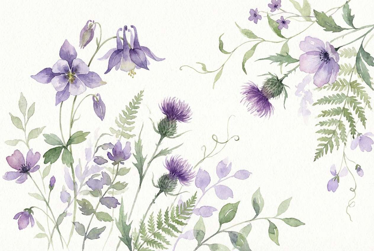 watercolor botanical art