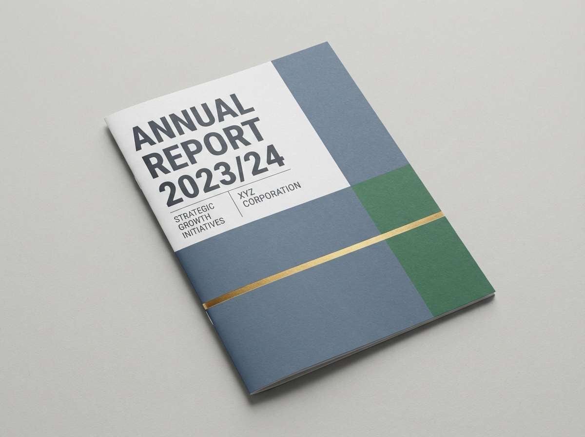 annual report cover
