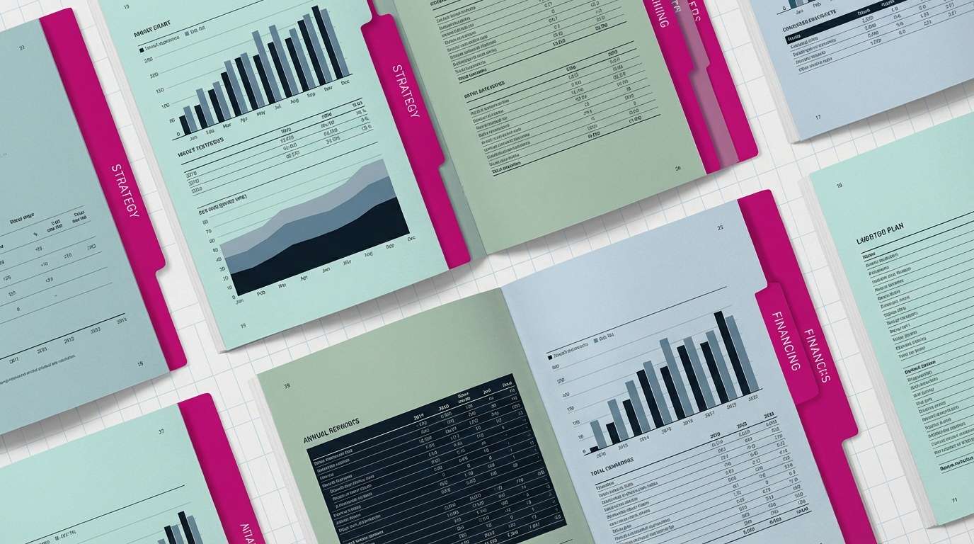 annual report layout
