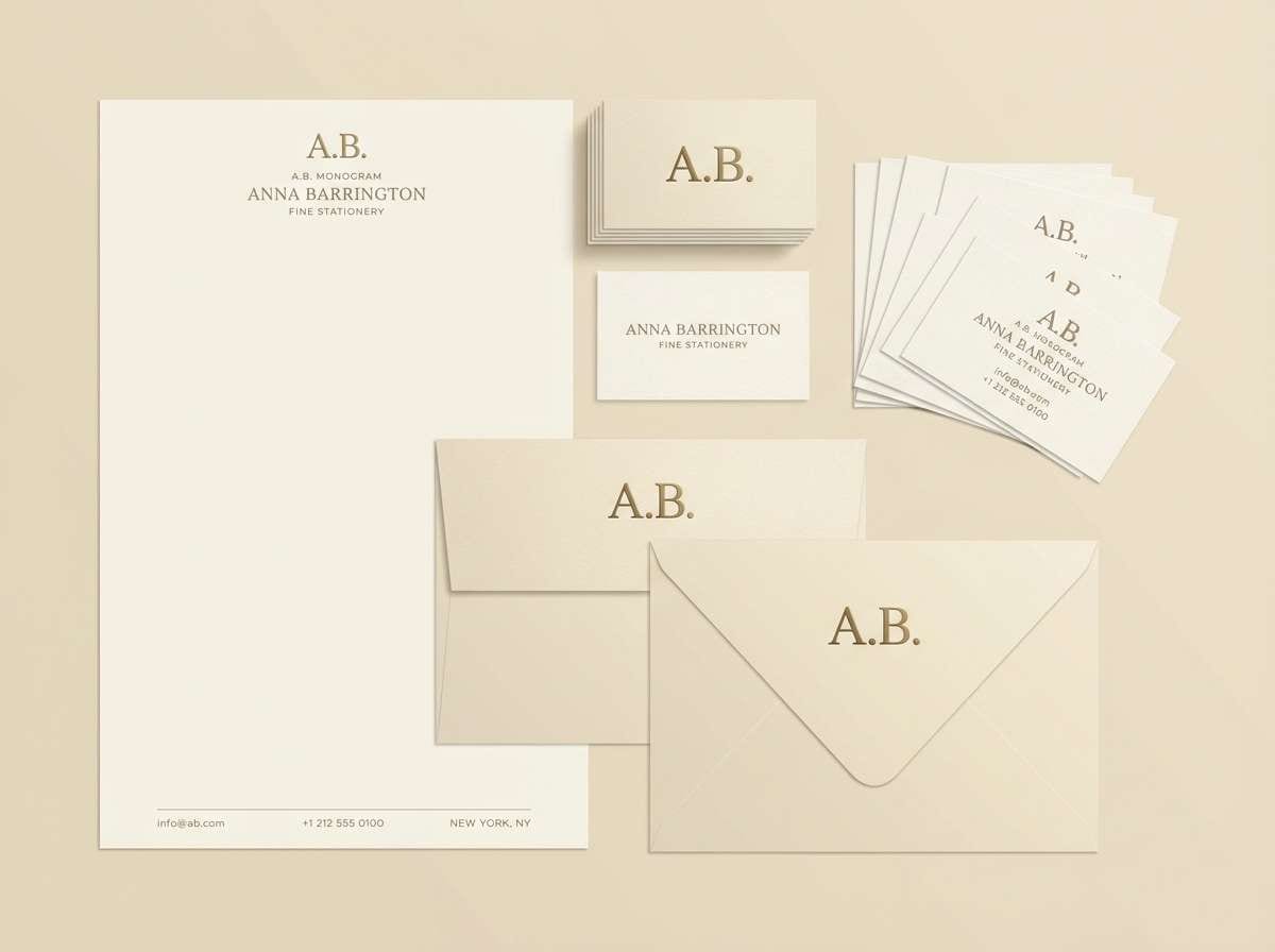 luxury stationery set