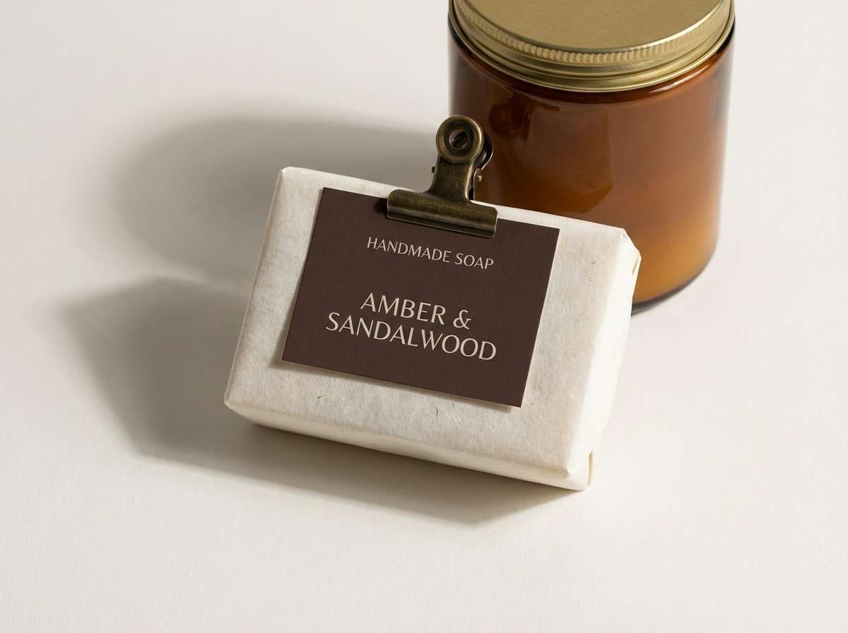 handmade soap packaging
