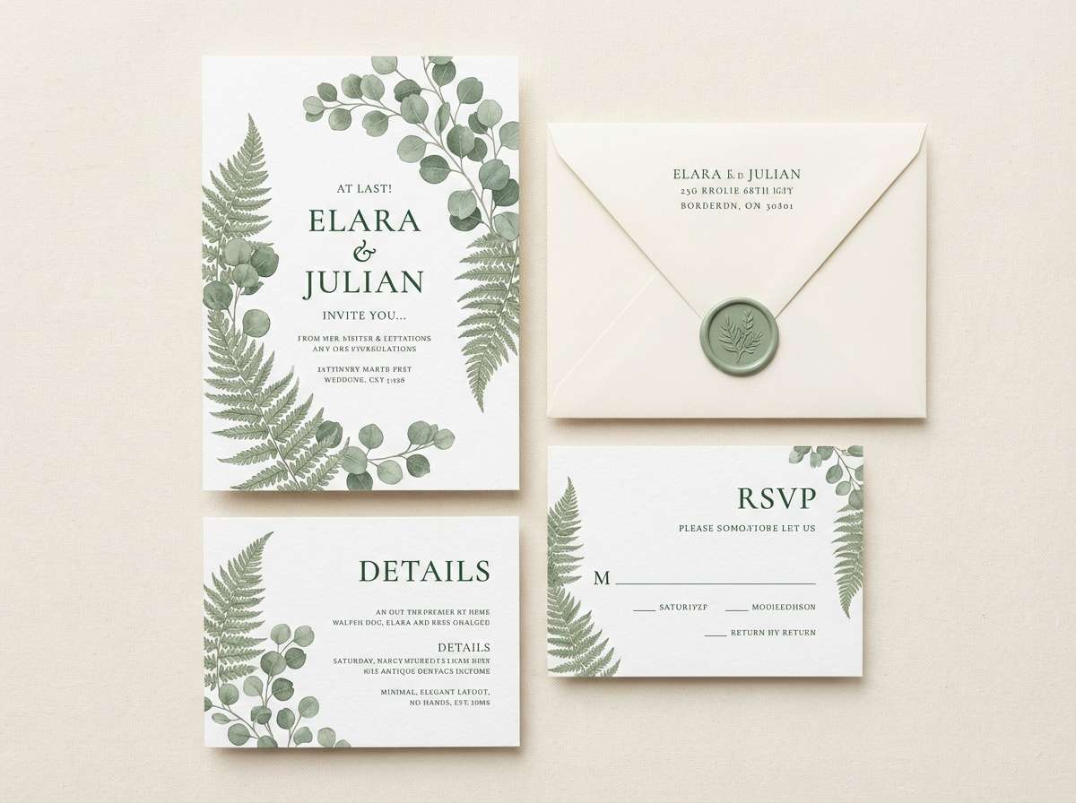 antique sage wedding suite